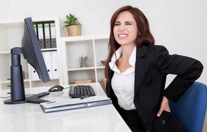 rindkere osteokondroosist tingitud seljavalu